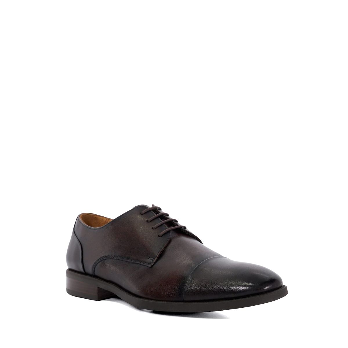 Klassischer Oxford-Schuh aus Leder mit Zehenkappe