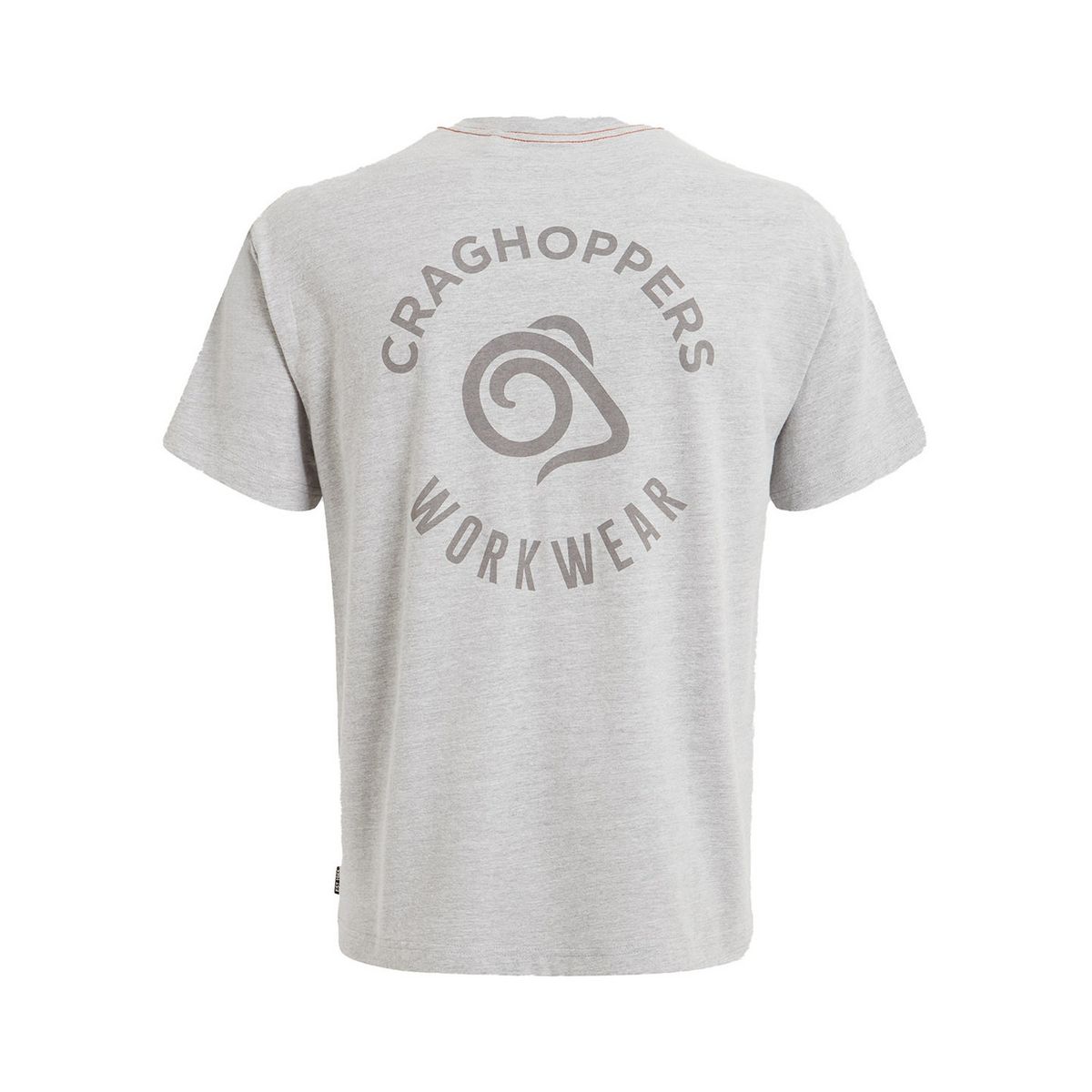 Schweres Baumwoll-T-Shirt mit Brusttasche