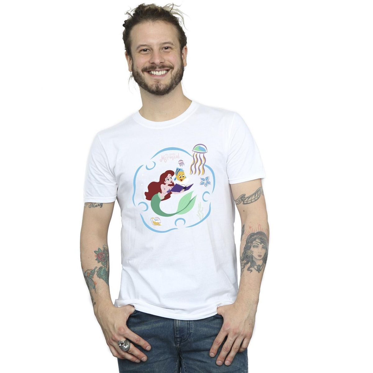 Kleine Meerjungfrau Grafik-T-Shirt