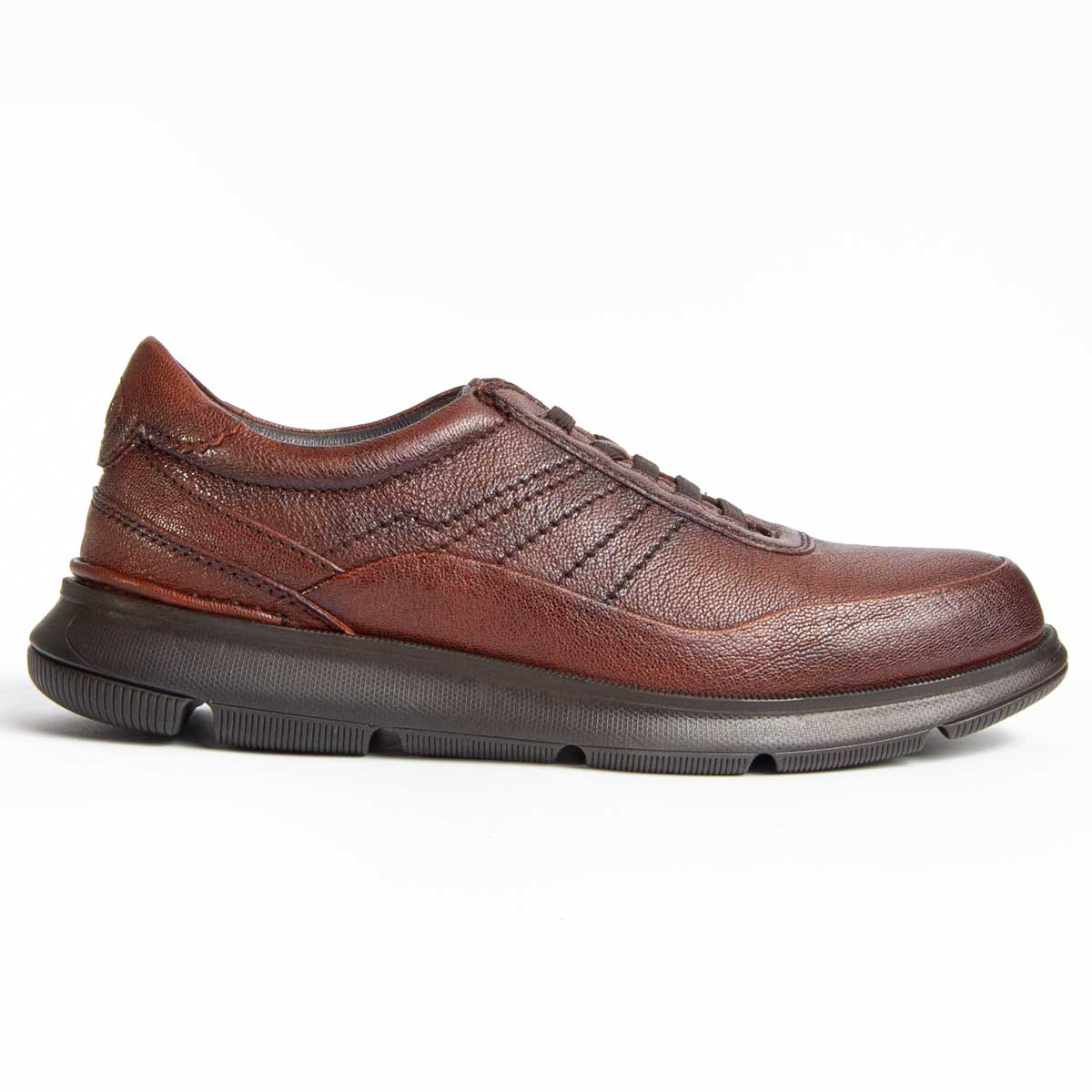 Oxford Lederschuh mit dicker Sohle