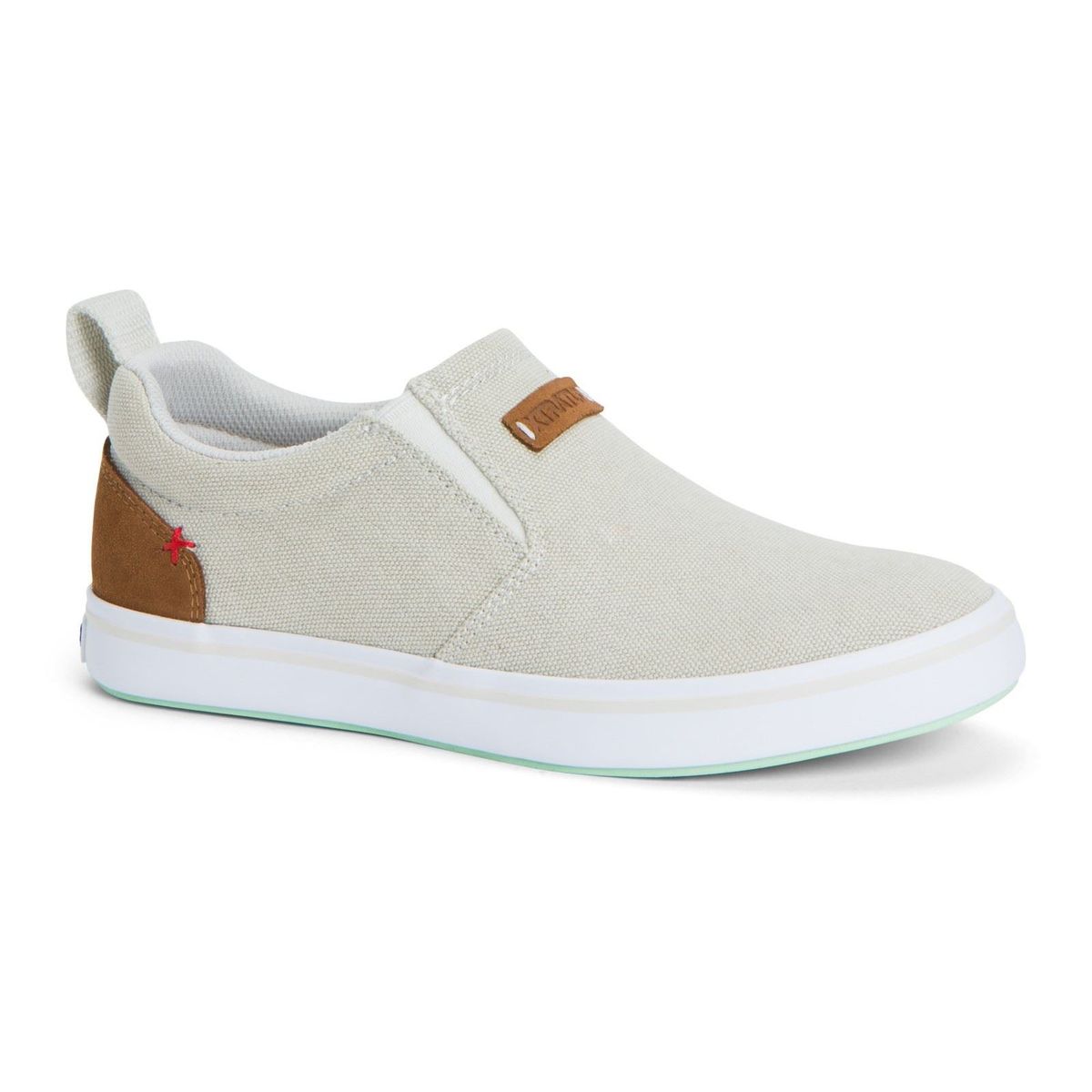 Xtratuf Sharkbyte Canvas Damen Creme Turnschuhe