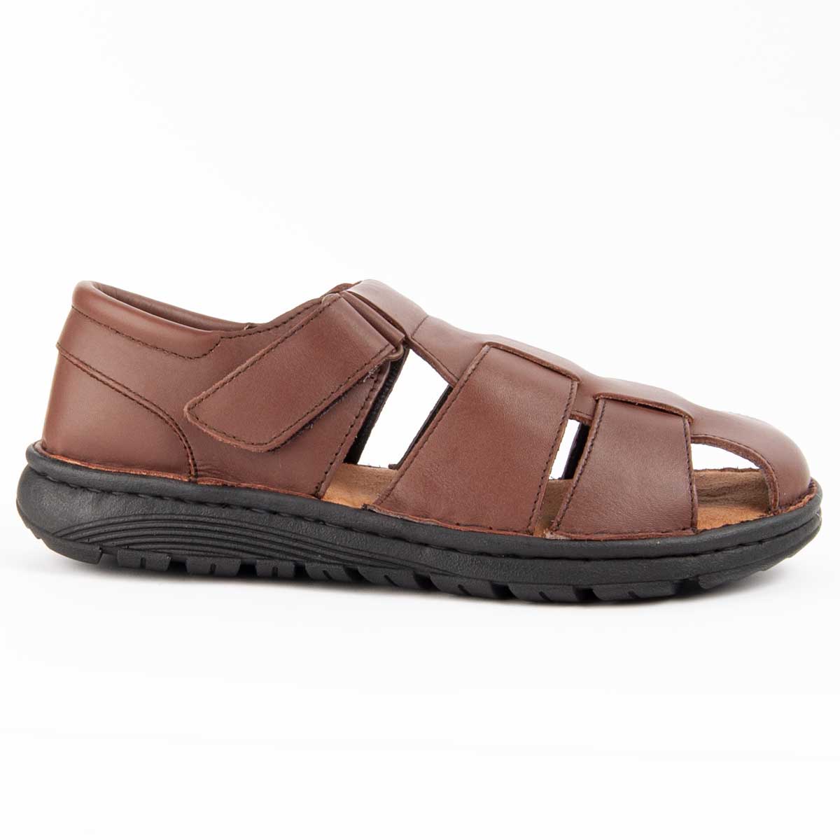 Klassische Leder Fisherman Sandalen