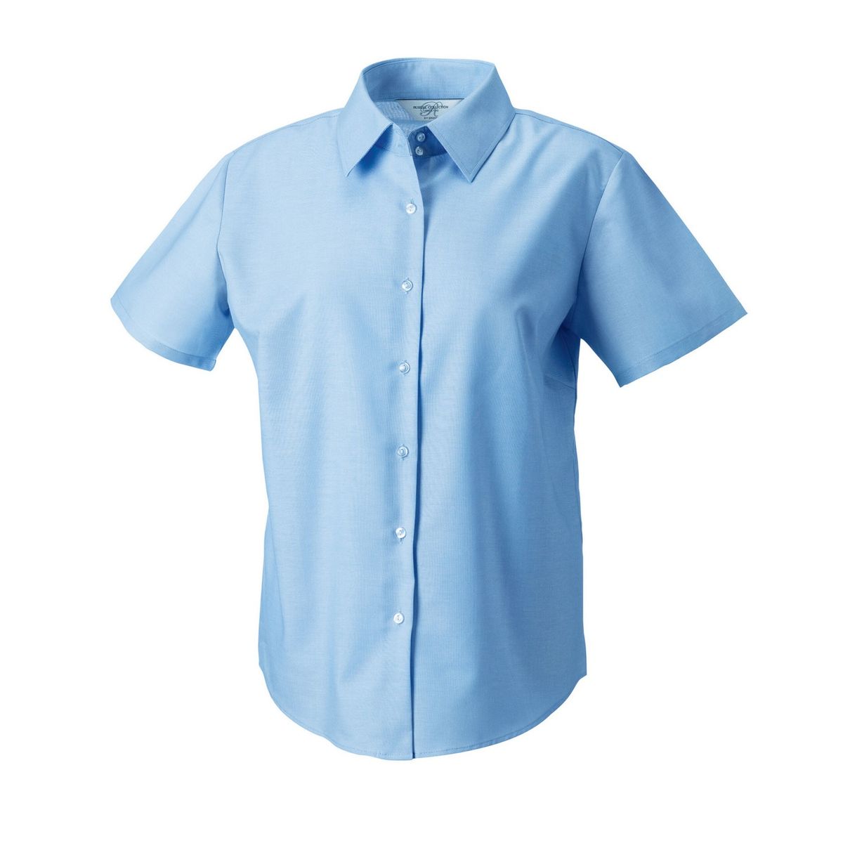 Russell Collection - Hemd für Damen kurzärmlig (Dunkelblau)