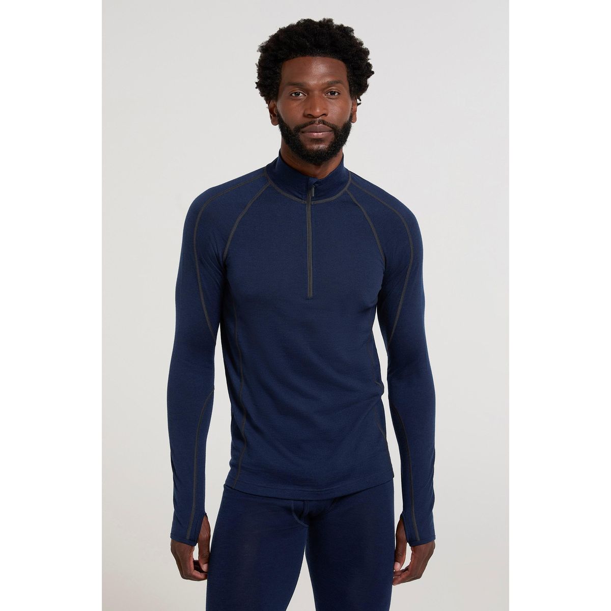 Herren Performance Merino Thermo-Oberteil