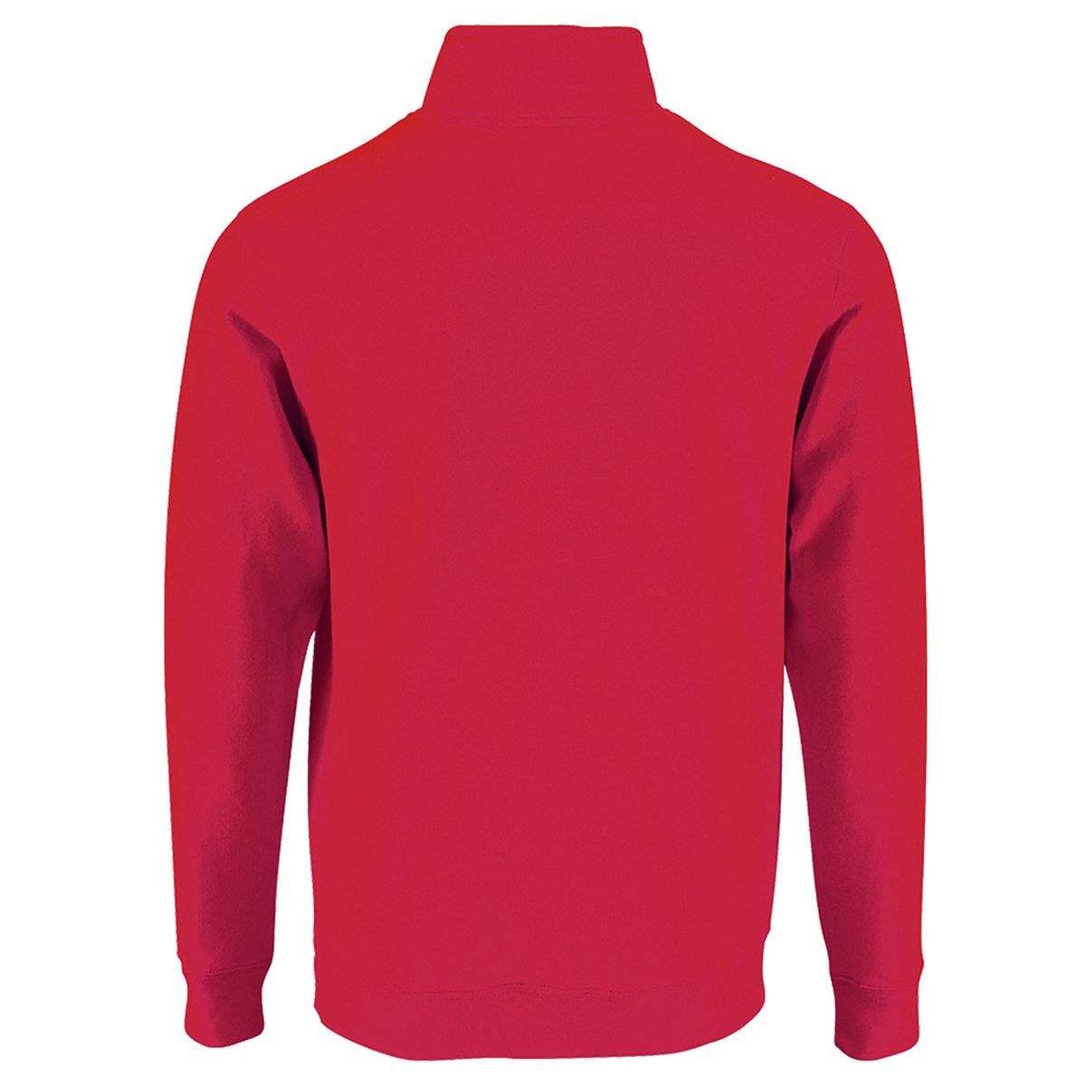 Sweatshirt mit Viertelreißverschluss und Fleece