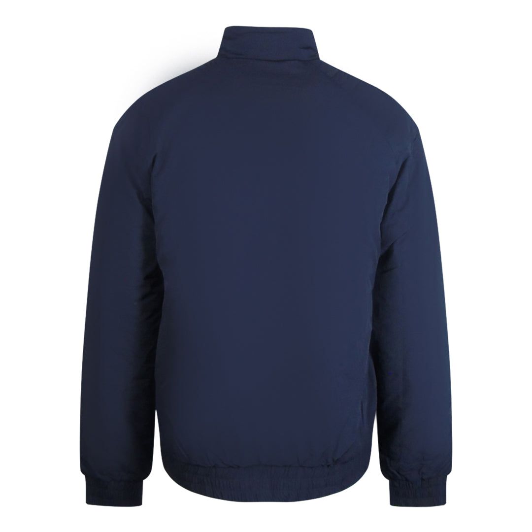 Reißverschlussjacke mit gesteppten Ärmeln
