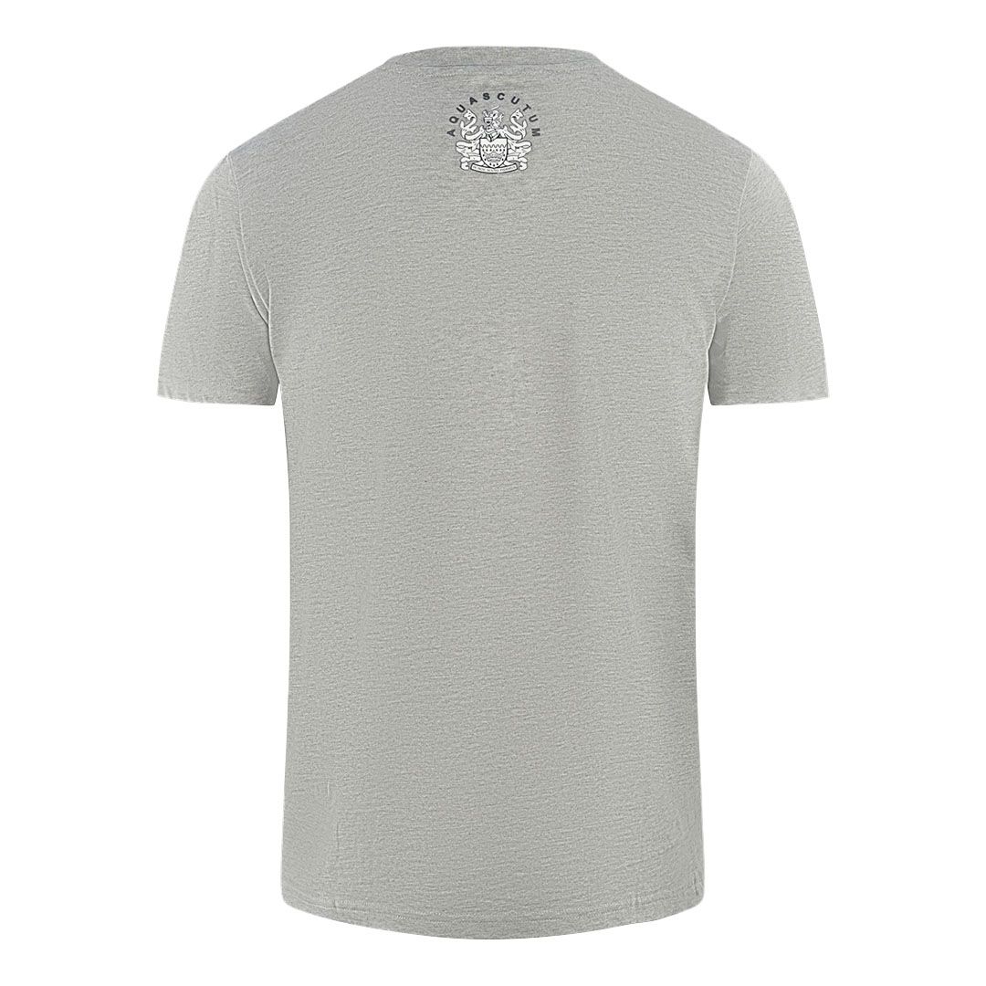 Besticktes Logo-Baumwoll-T-Shirt