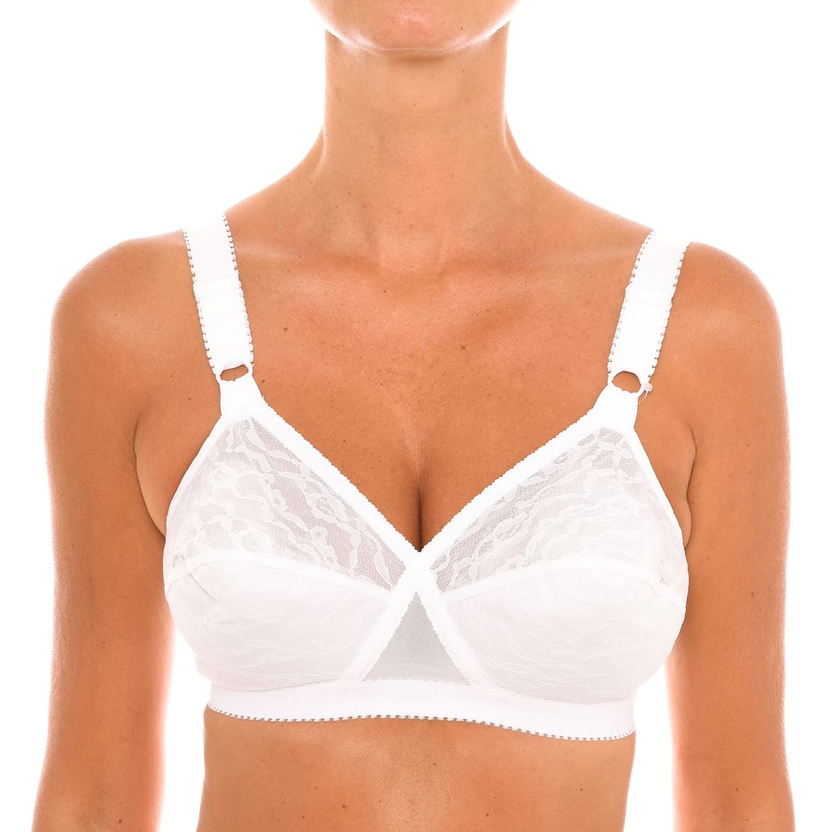 Kabelloser Spitzen-BH für Damen, ungefüttert