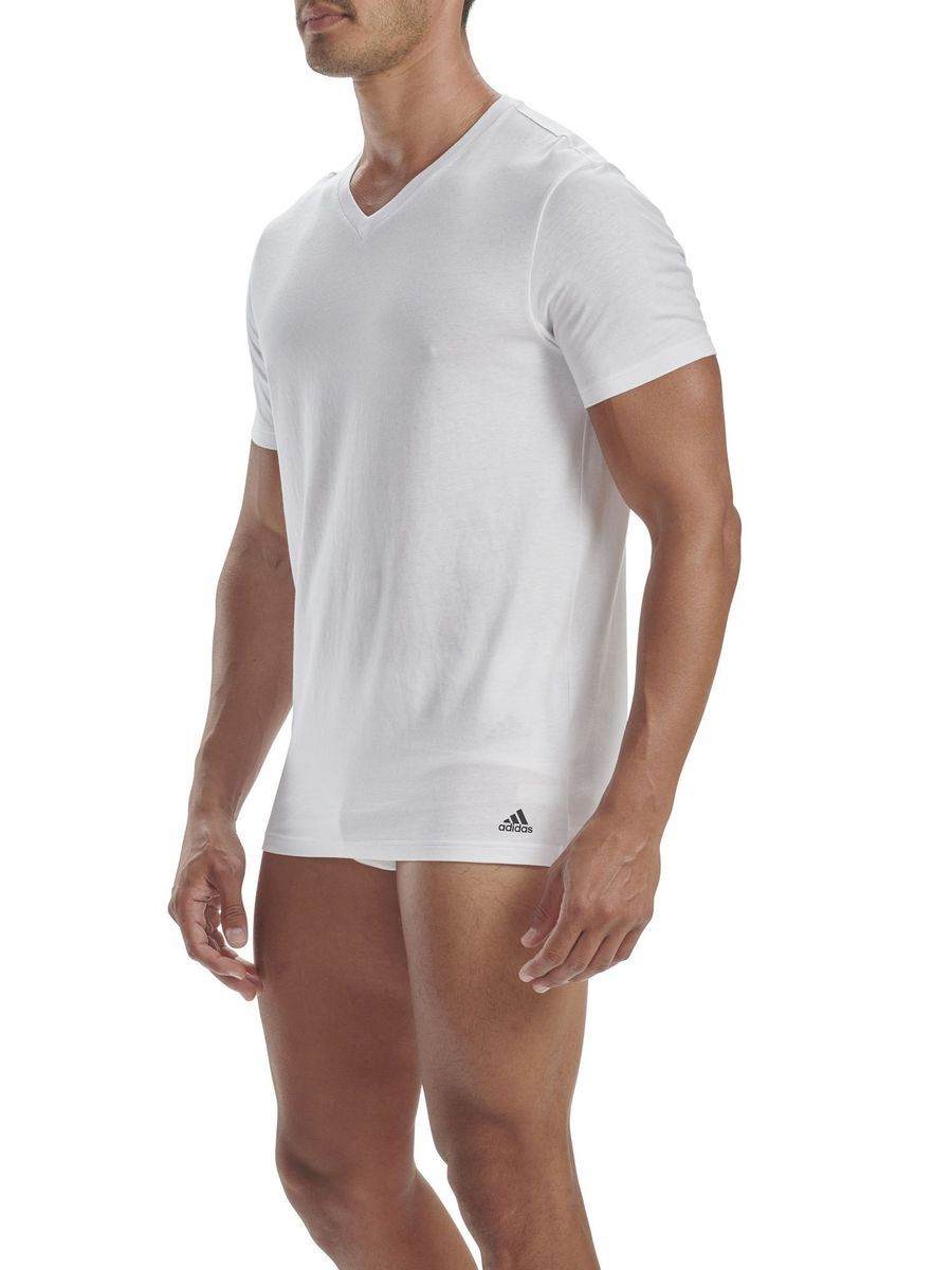 Herren V-Ausschnitt Kurzarm T-Shirt