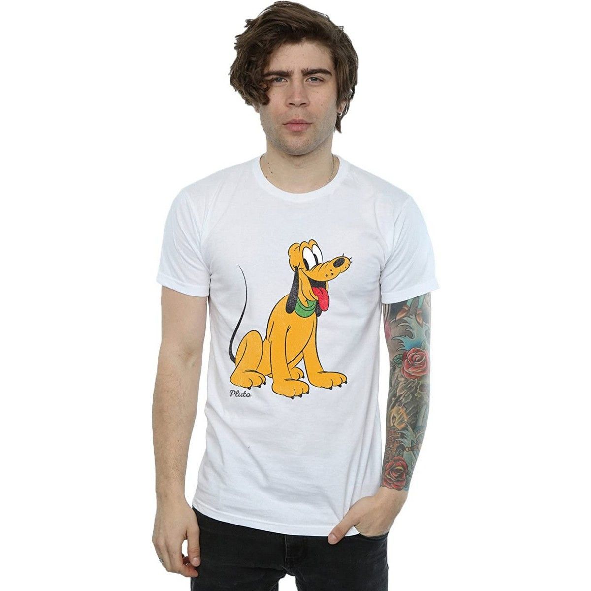 Disney Pluto Grafik T-Shirt