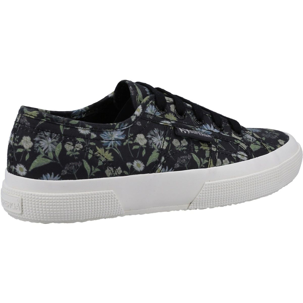 Canvas-Sneaker mit botanischem Print