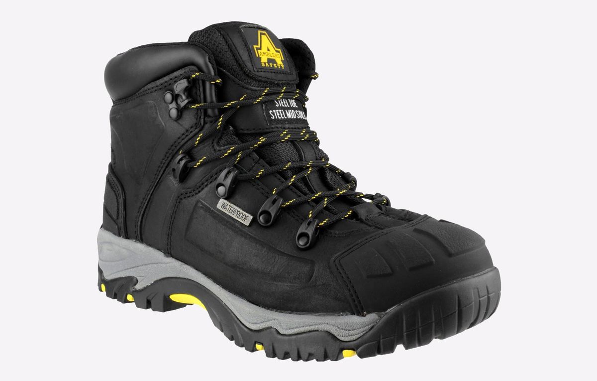Wasserdichte Sicherheitsstiefel in weiter Passform