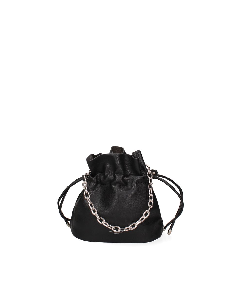 Beutelhandtasche mit Kette
