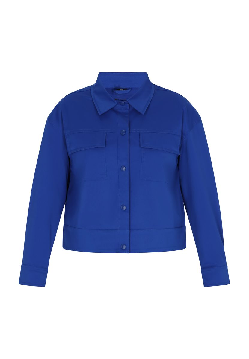 Strukturierte Utility-Jacke in Kurzform