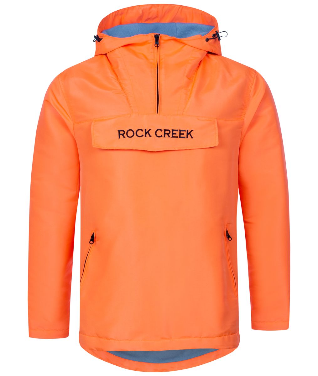 Sportlicher Windbreaker-Pullover mit Kapuze