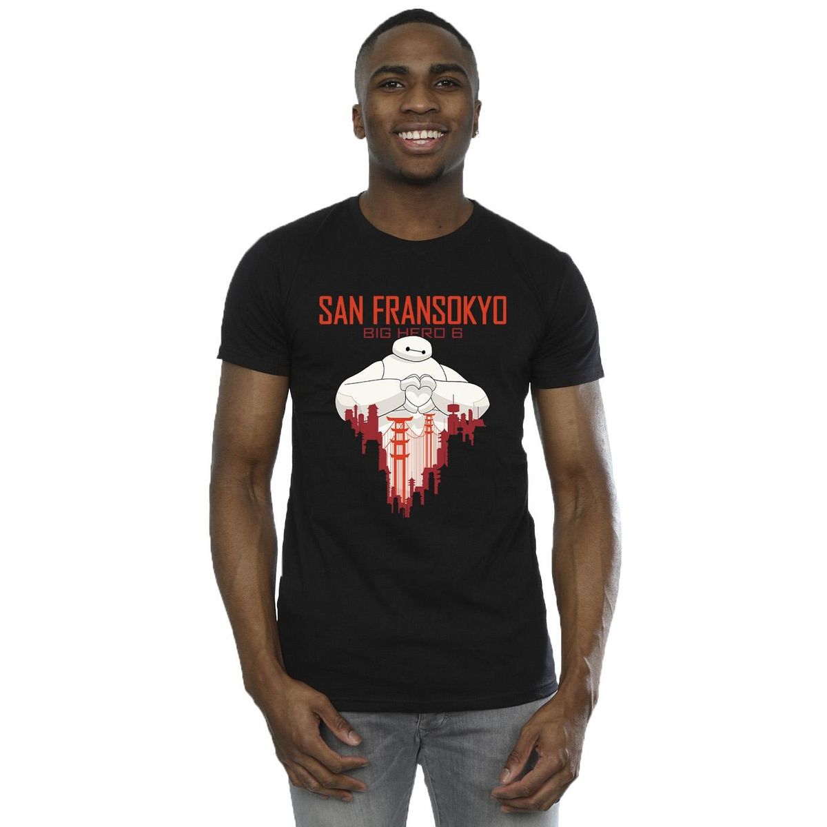 San Fransokyo Baymax Grafik-Oberteil