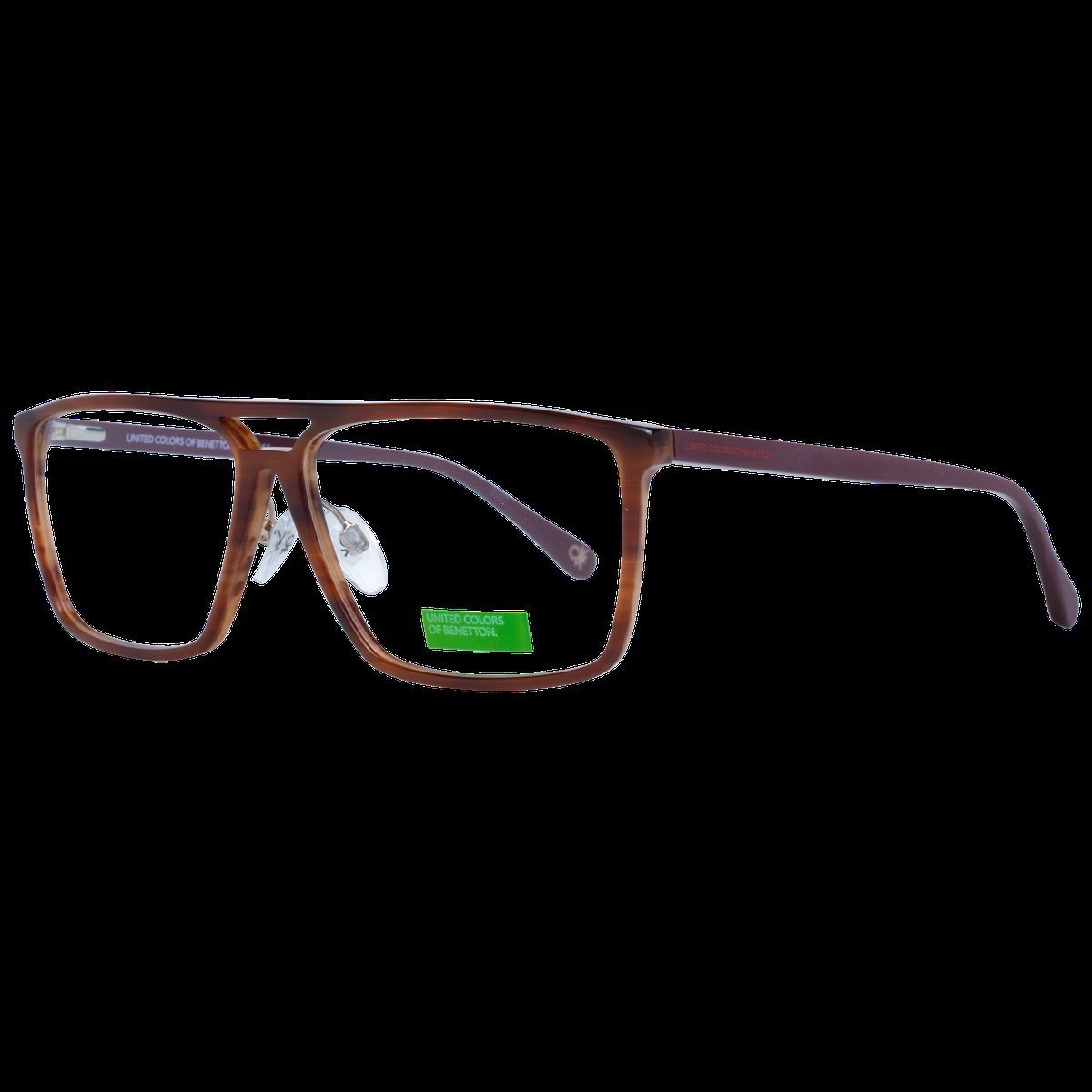 Rechteckige Aviator-Brille mit Vollrand
