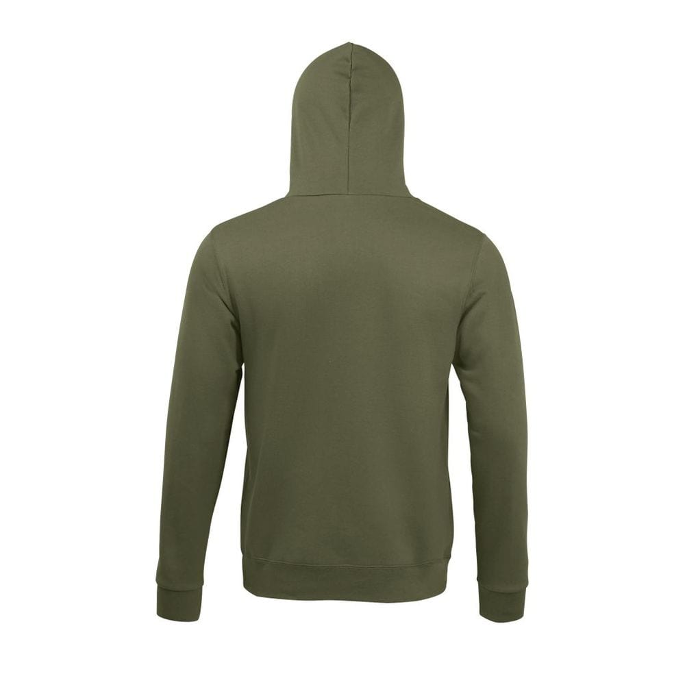 Klassischer Fleece-Kapuzenpullover