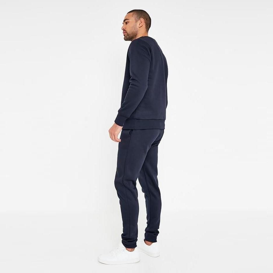 Fleece-Sweatshirt und Jogginghose Set