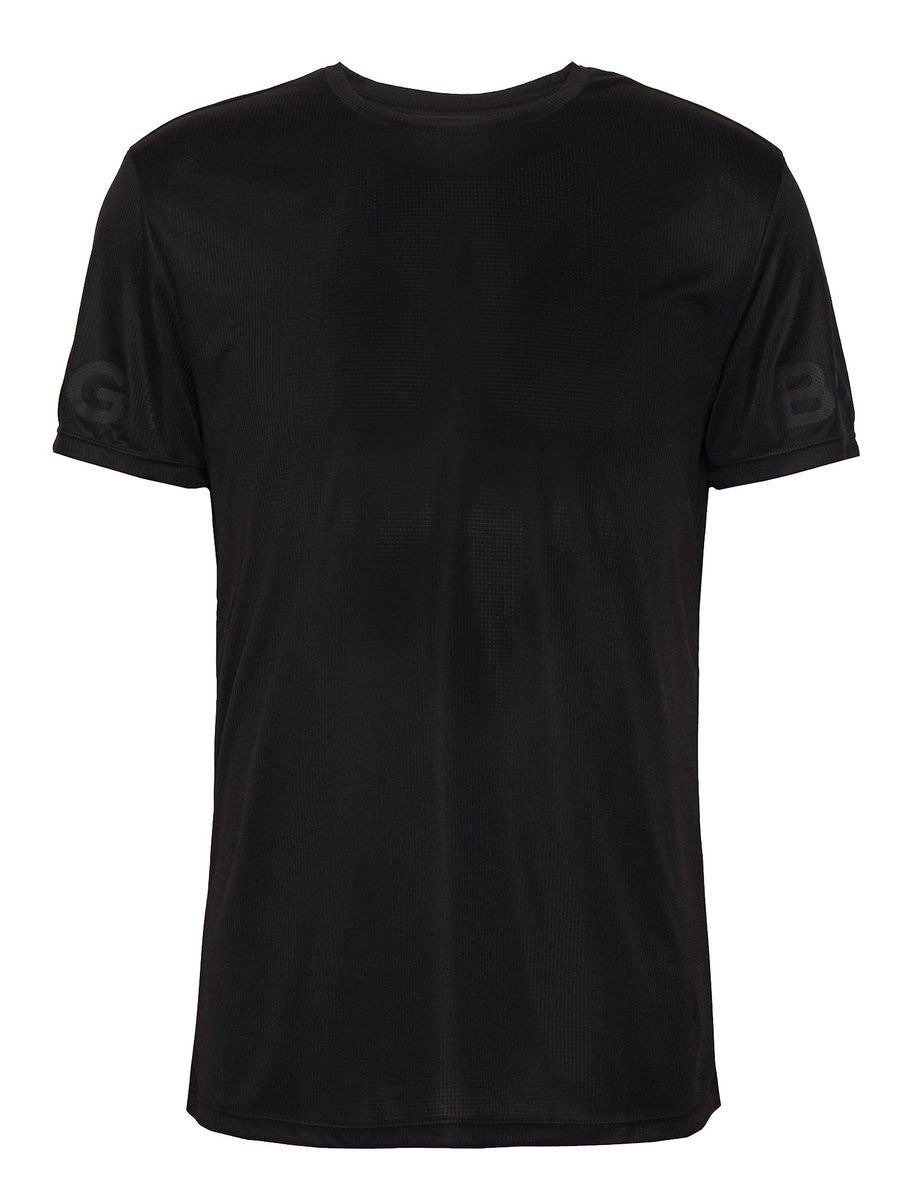 Björn Borg - Mens Light Short Sleeve Training T-Shirt - Schwarz