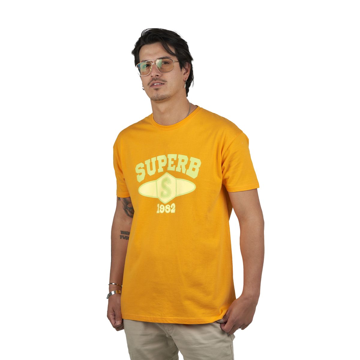 Herren Kurzarm Grafik T-Shirt