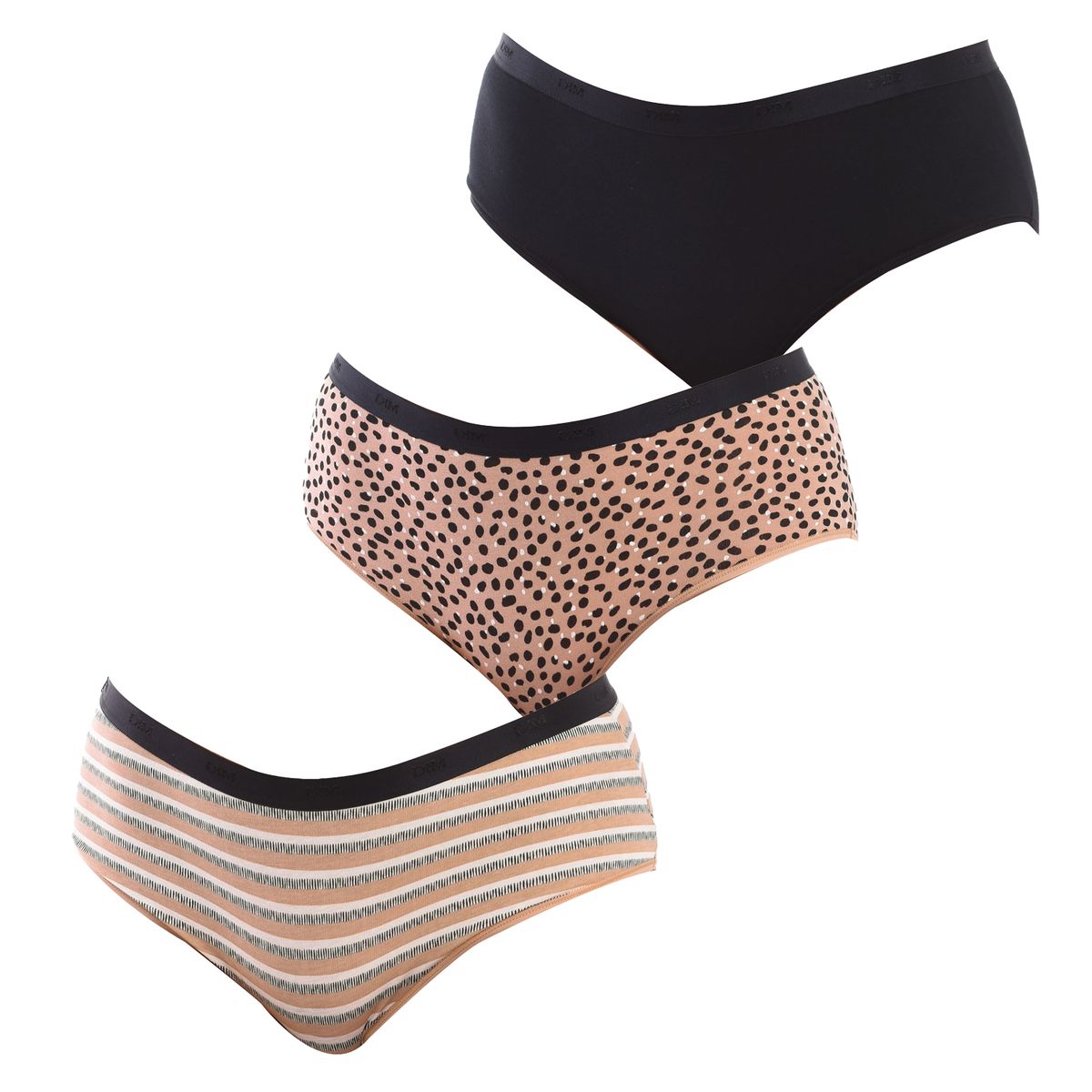 Hipster-Slips mit Print aus Baumwollmischung