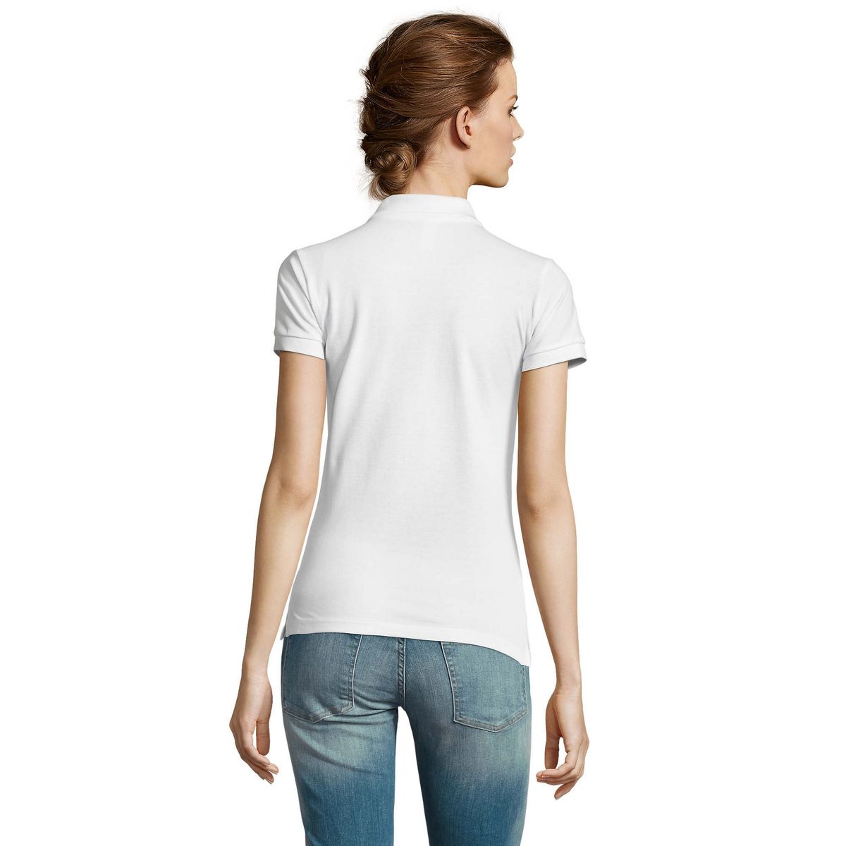 Klassisches tailliertes Baumwoll-Poloshirt