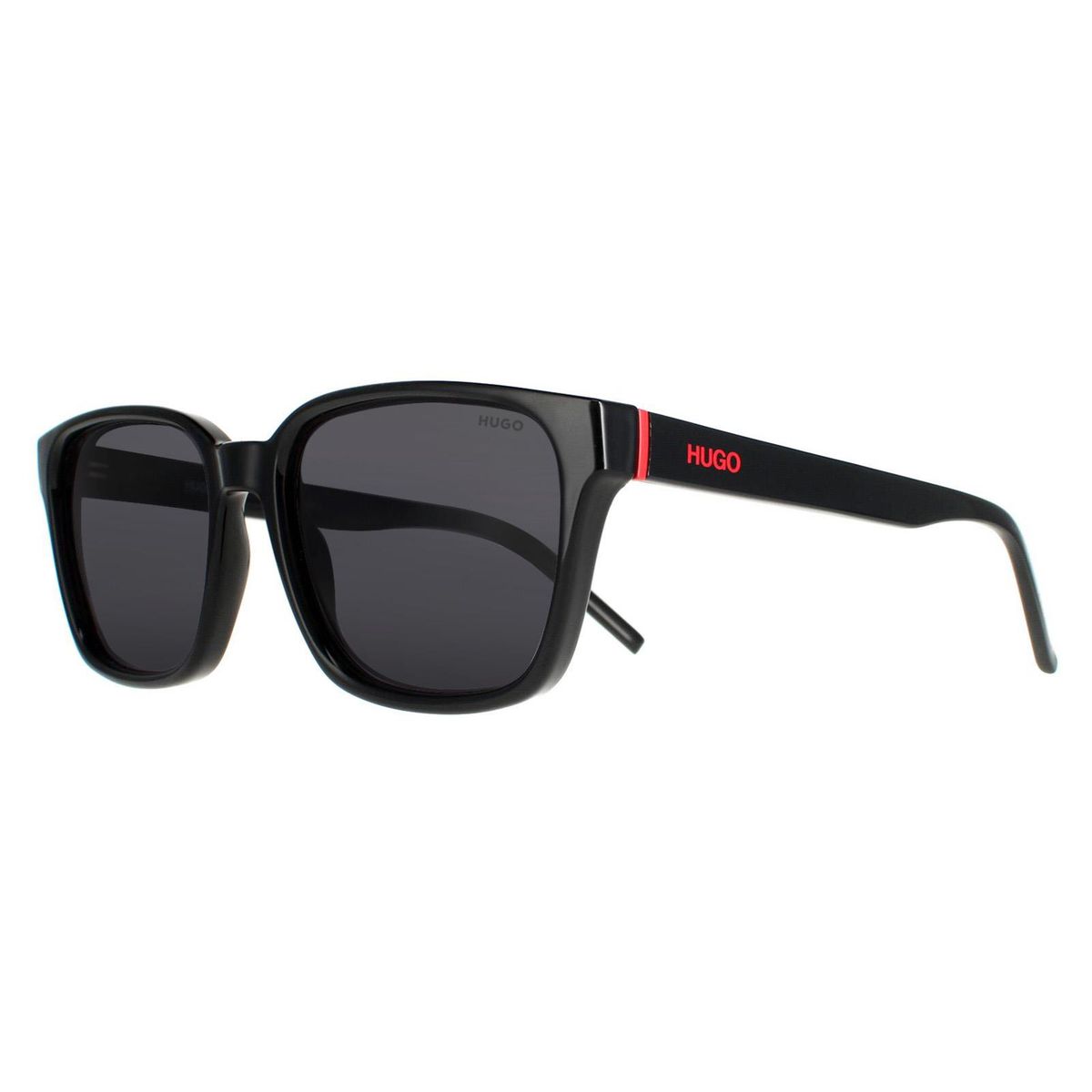 Schlanke rechteckige Acetat-Sonnenbrille