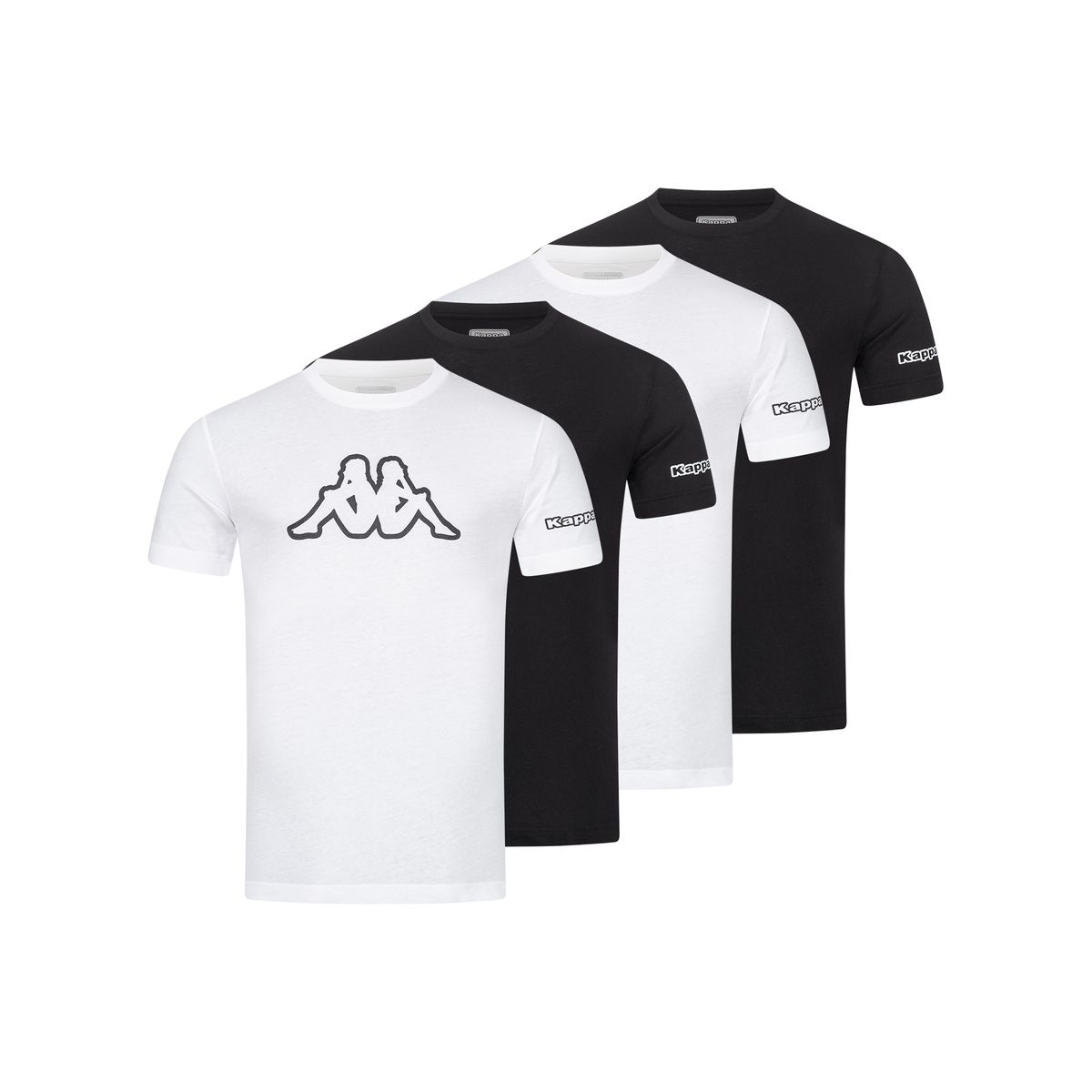 T-Shirt Set mit Logo-Print