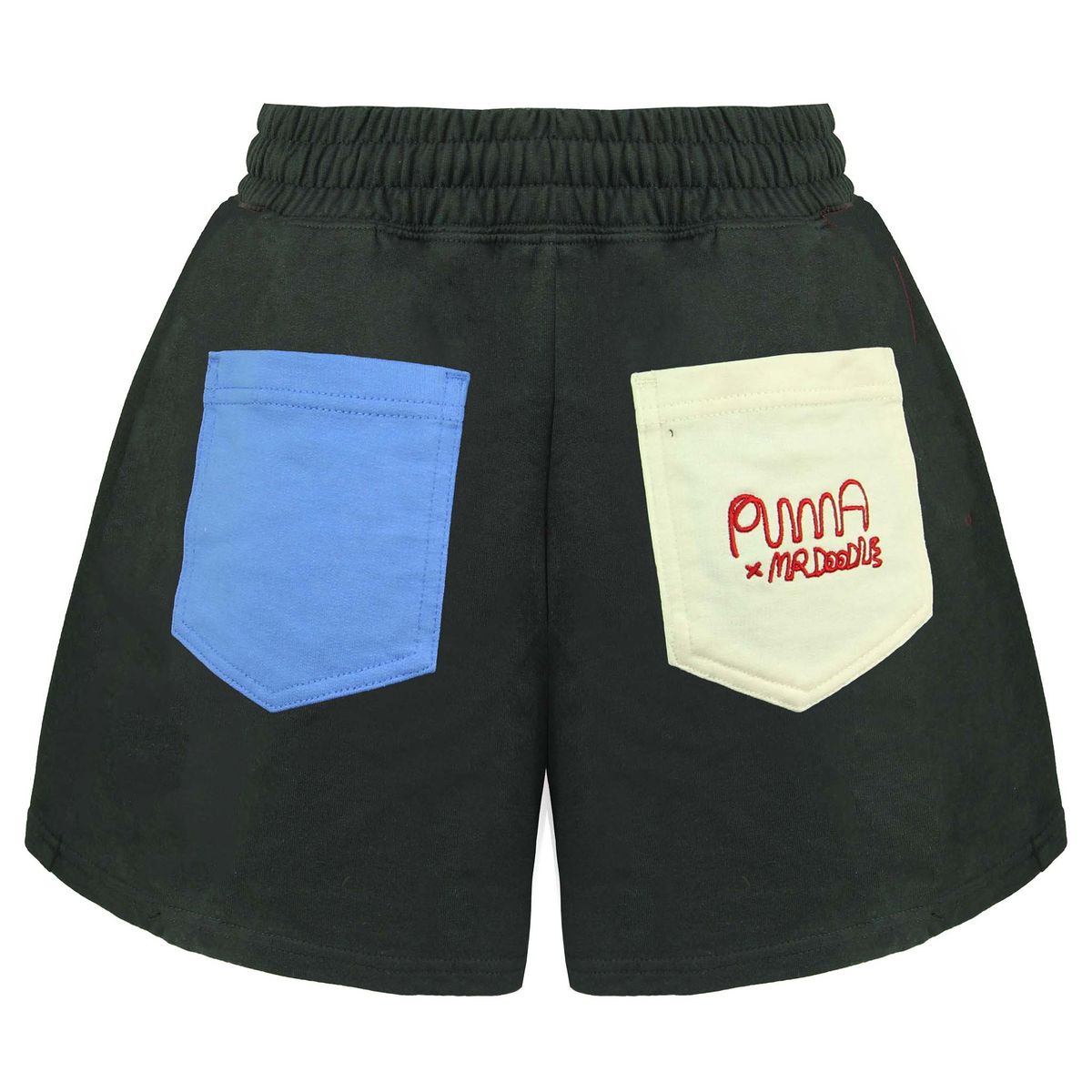 Sweatshorts mit Doodle-Grafikdetails