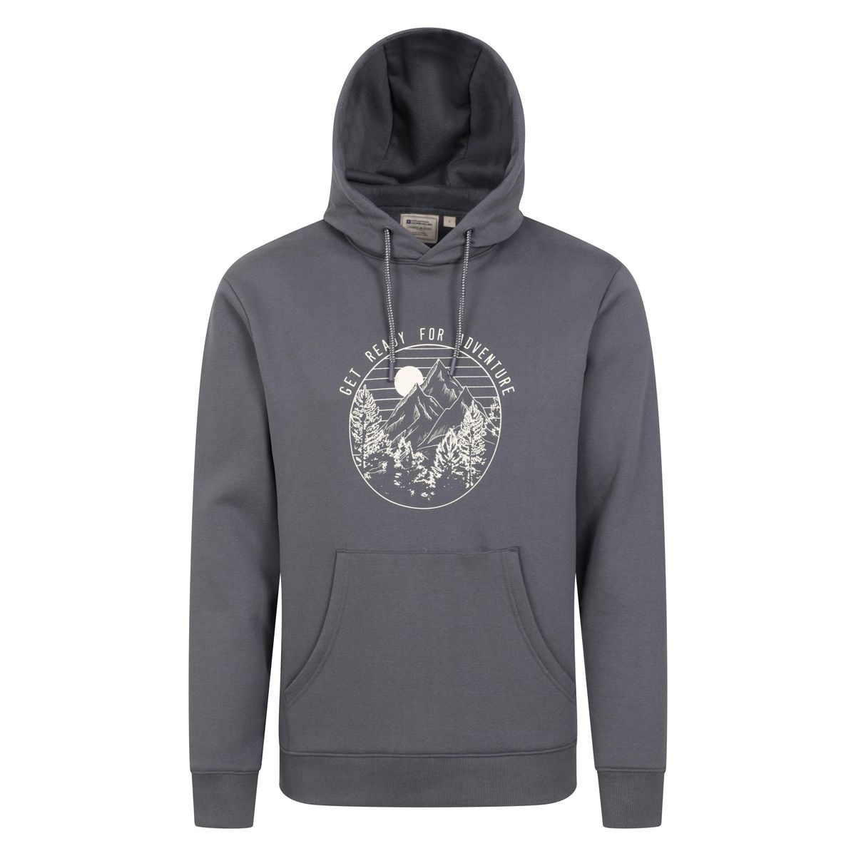 Herren Hoodie mit Abenteuer-Grafikprint