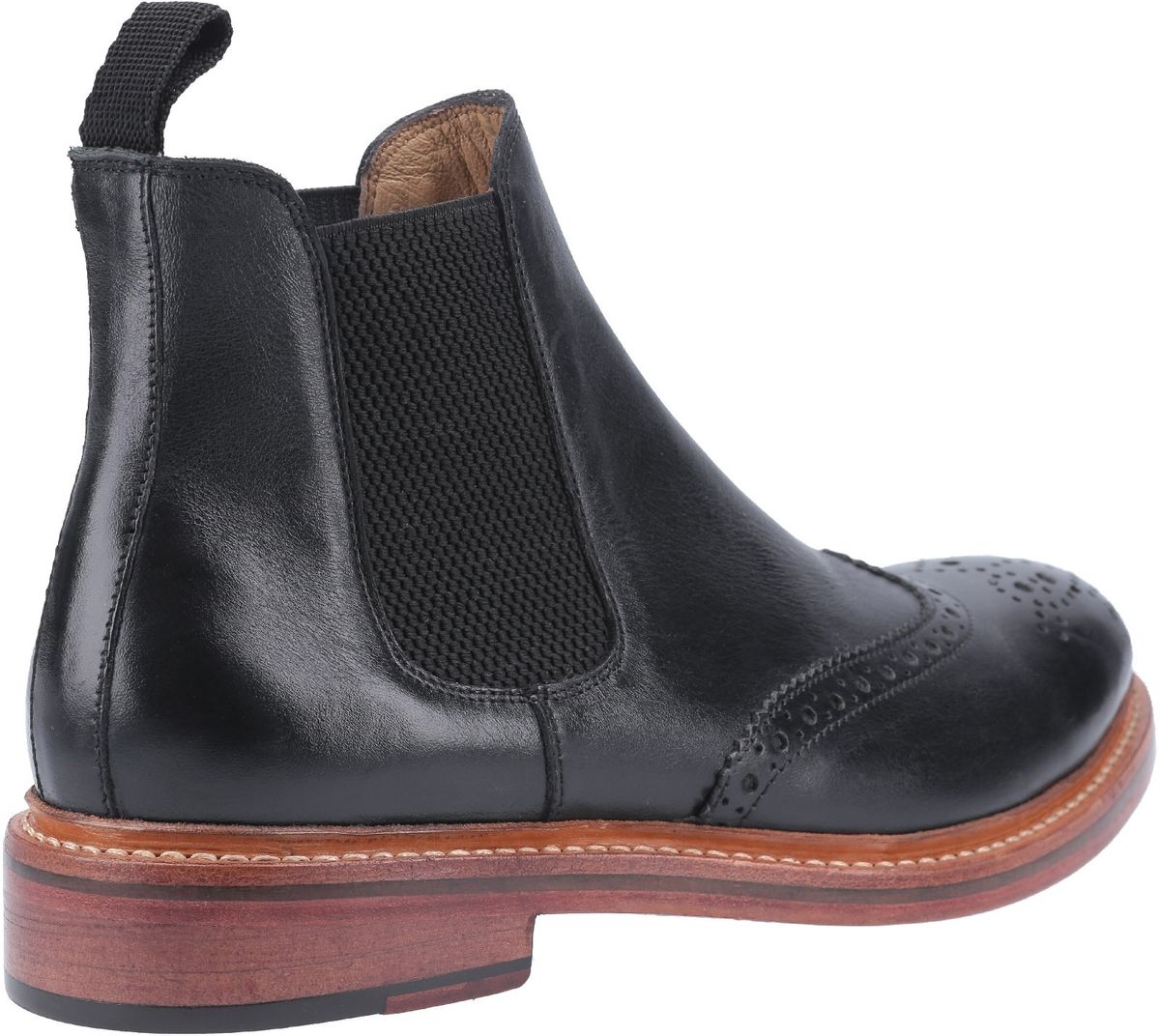 Wingtip Brogue Chelsea-Stiefel