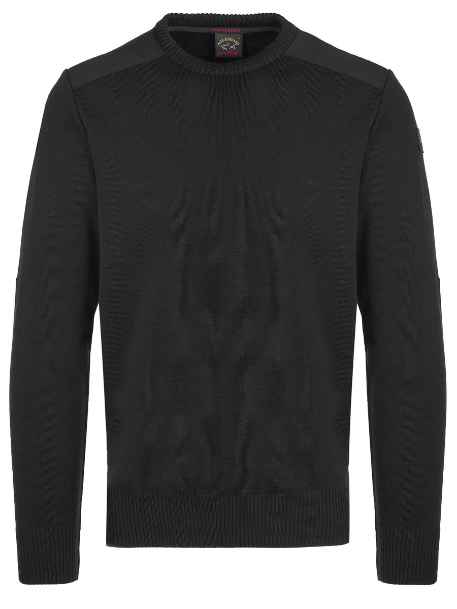 Herren Wollmischpullover mit klassischer Passform