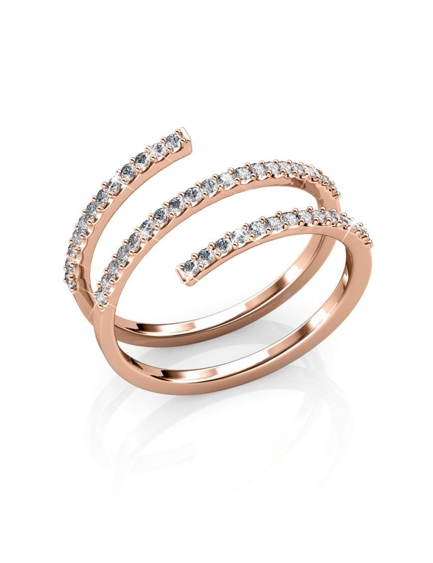Eleganter Spiral-Wickelring