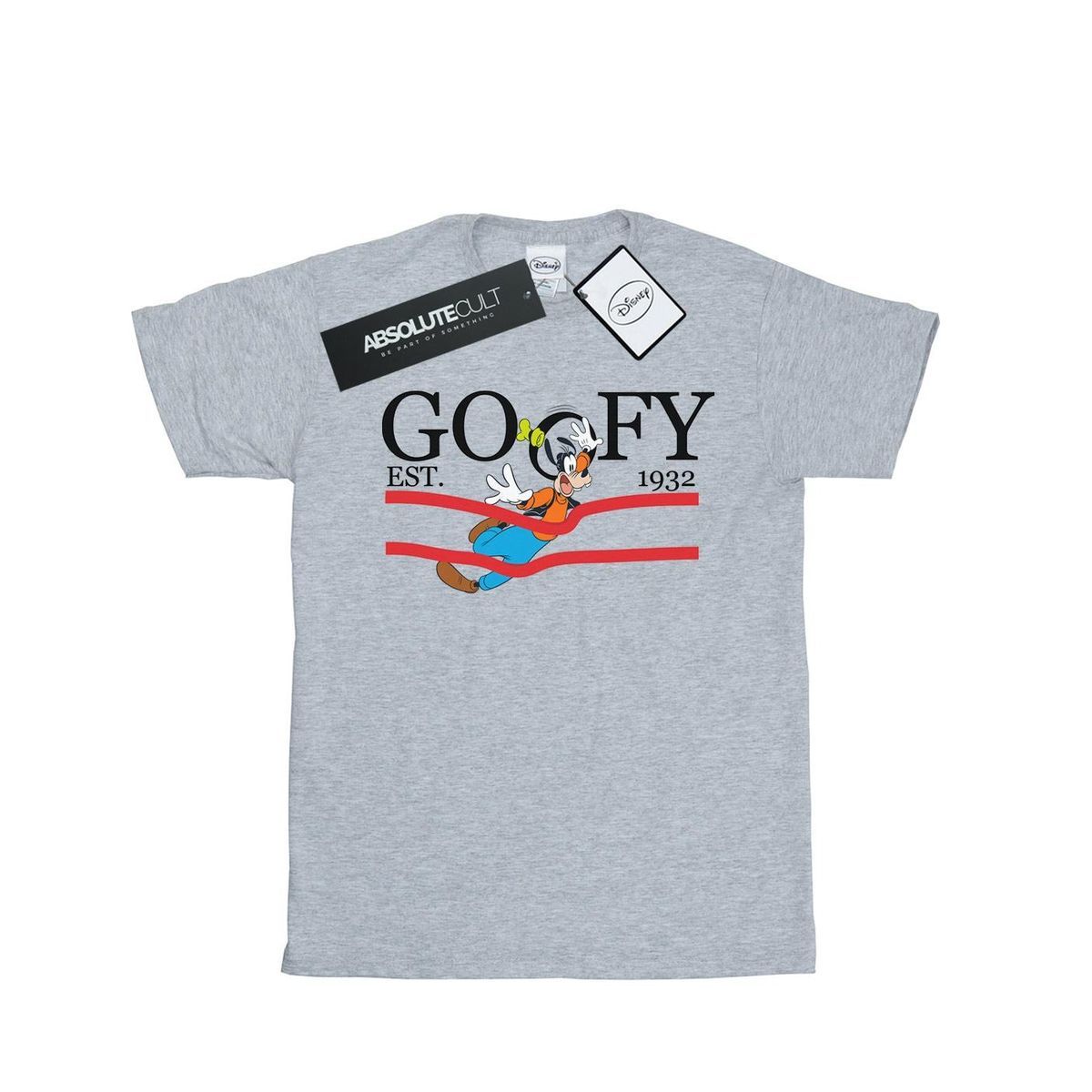 Disney - "Goofy By Nature" T-Shirt für Herren (Grau)