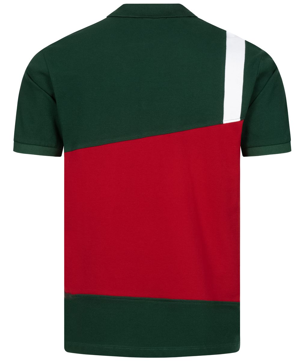 Sportliches Color-Block Piqué Poloshirt