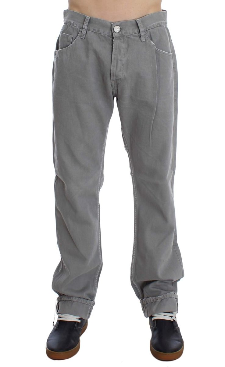 Gerade geschnittene Baumwolljeans