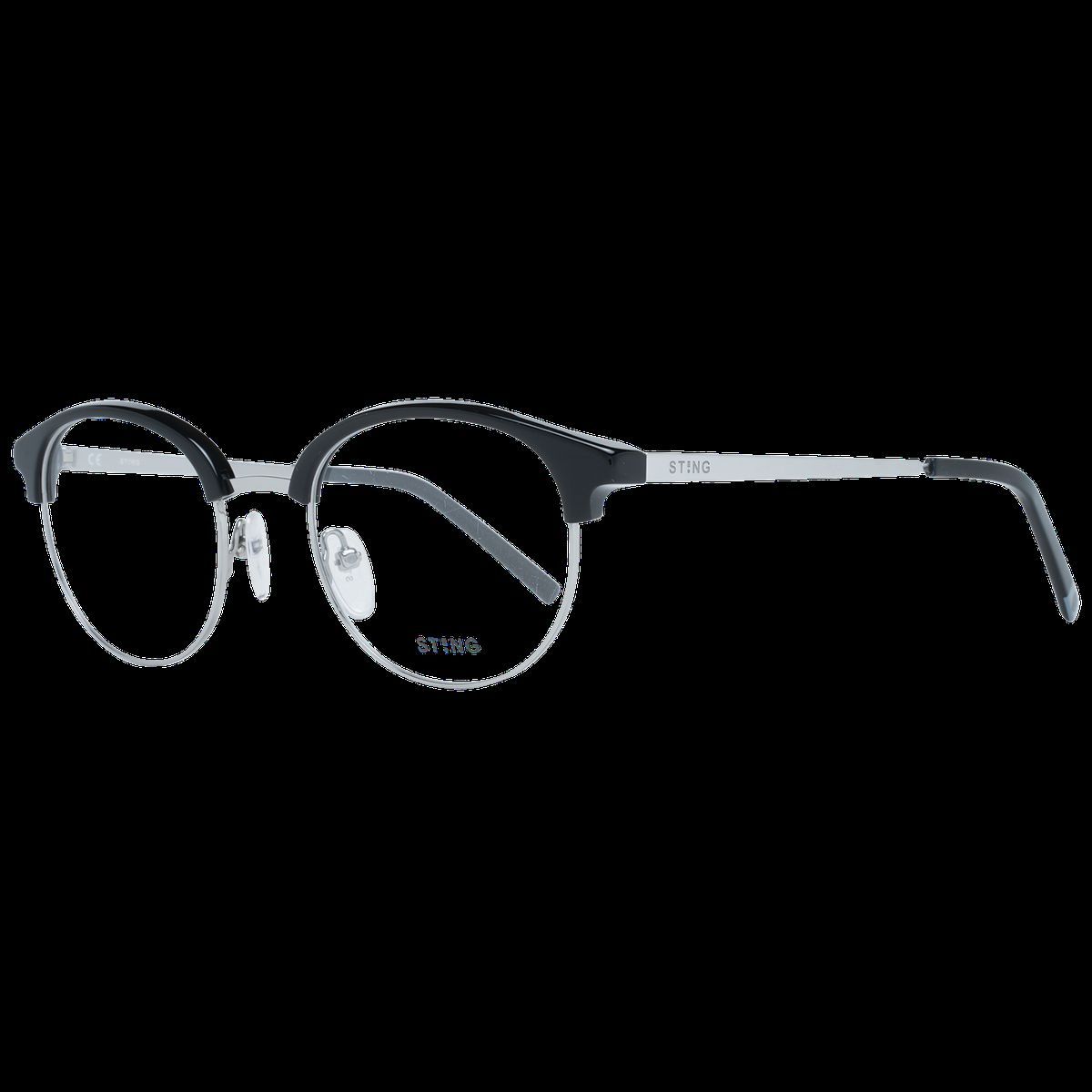 Runde Halbrand Unisex Brille