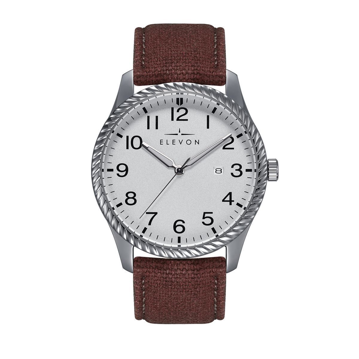 Fliegeruhr mit Canvas-Armband