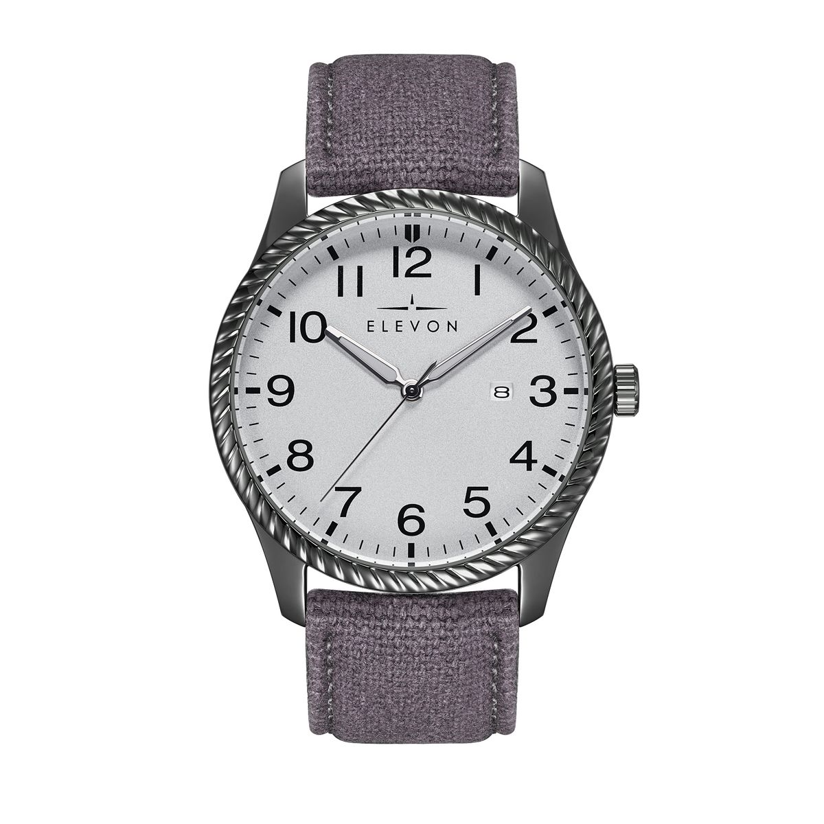 Fliegeruhr mit Canvas-Armband