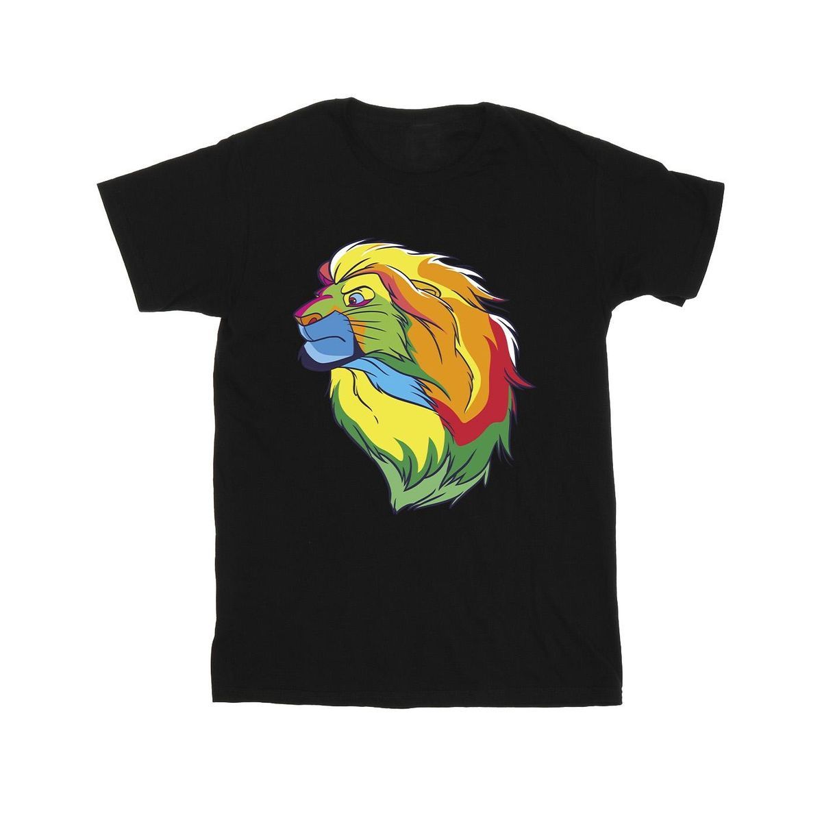 Disney - "The Lion King Colours" T-Shirt für Herren (Schwarz)