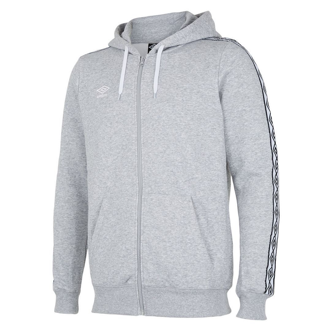 Umbro Mens Grey Taped Track Jacke