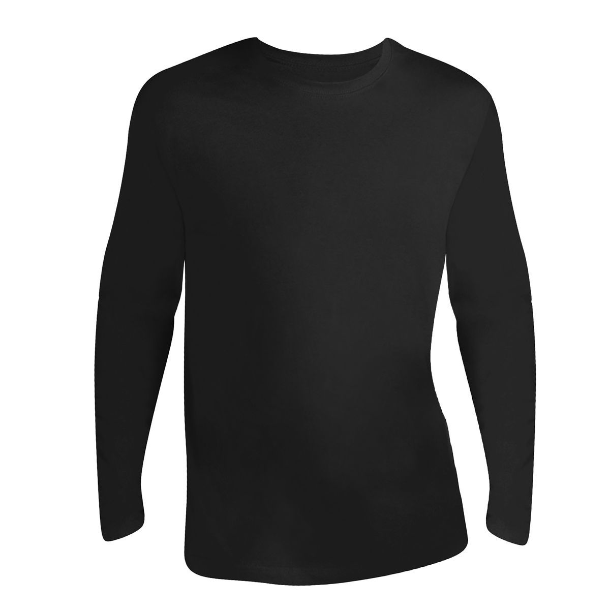 Herren Langarm Basic T-Shirt