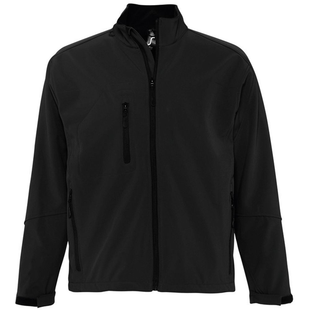 Relaxed Fit Softshell Jacke
