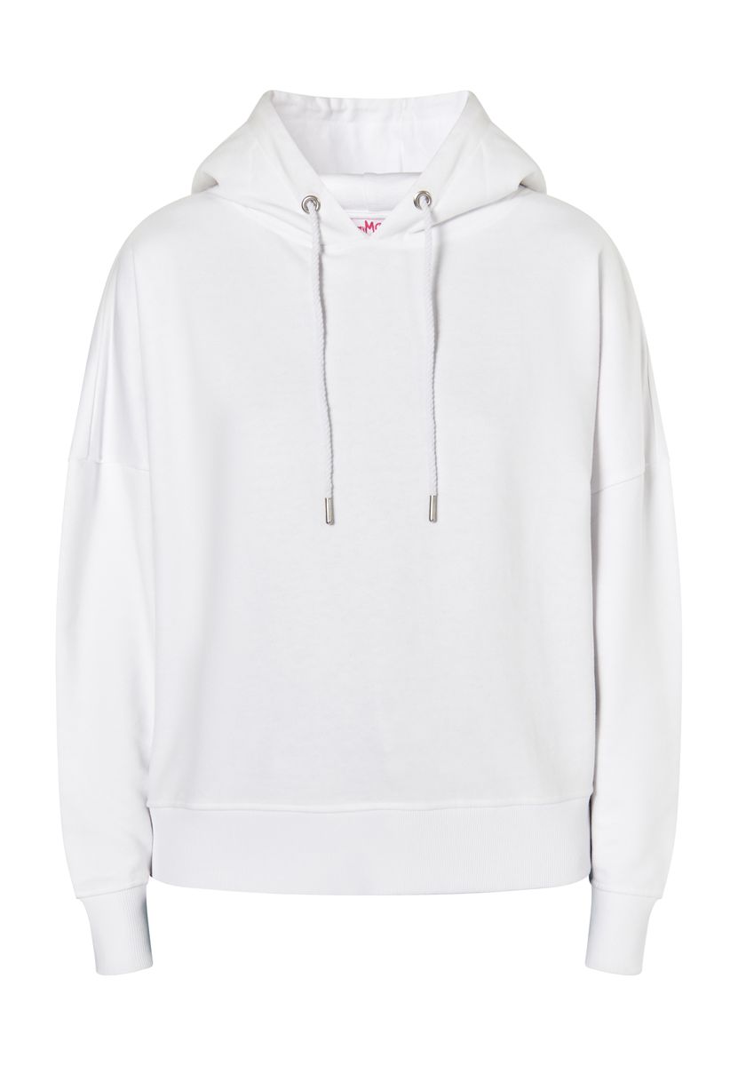 Lässiger Oversize-Baumwollhoodie mit Kordelzug