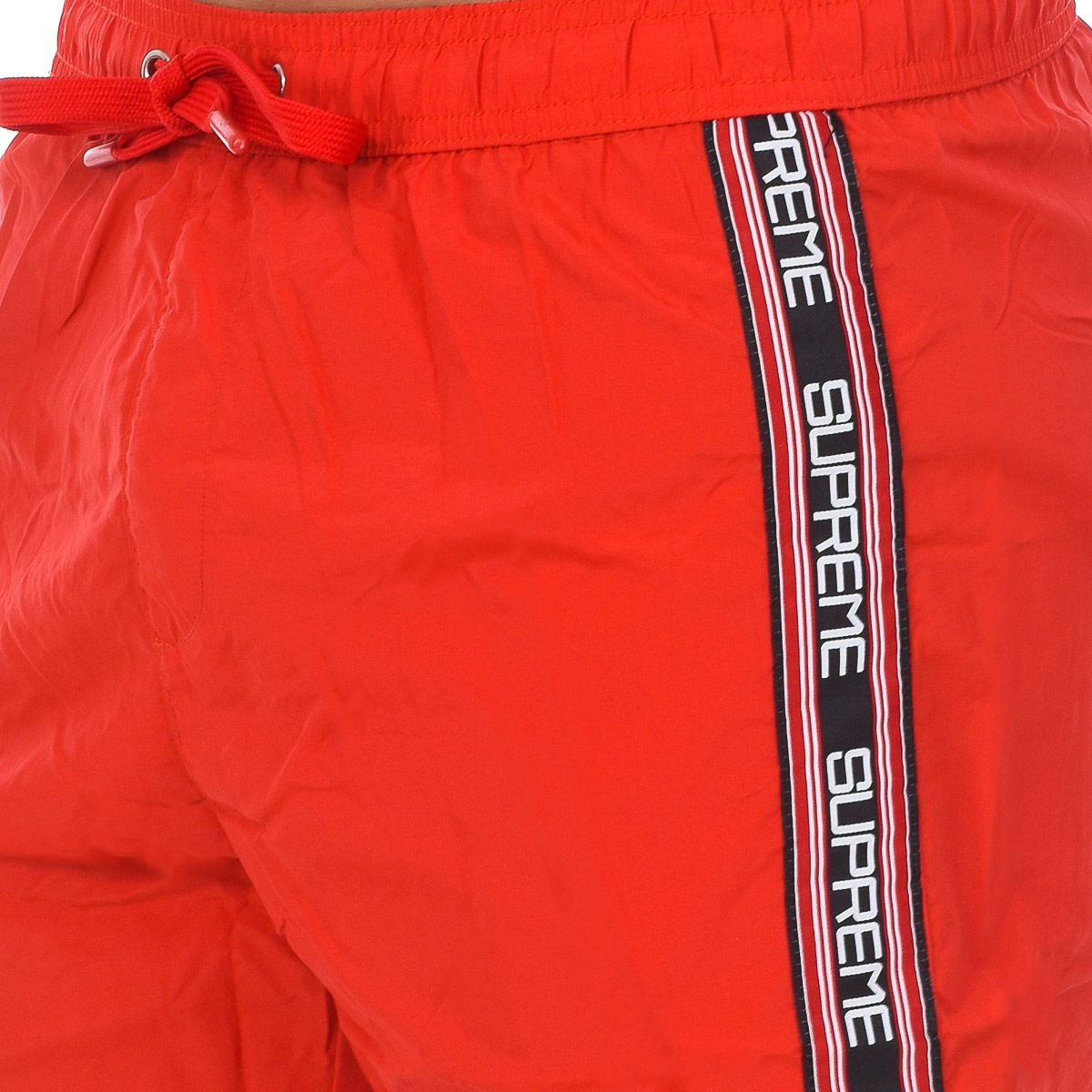 Badeshorts mit Logo-Band und Tunnelzug