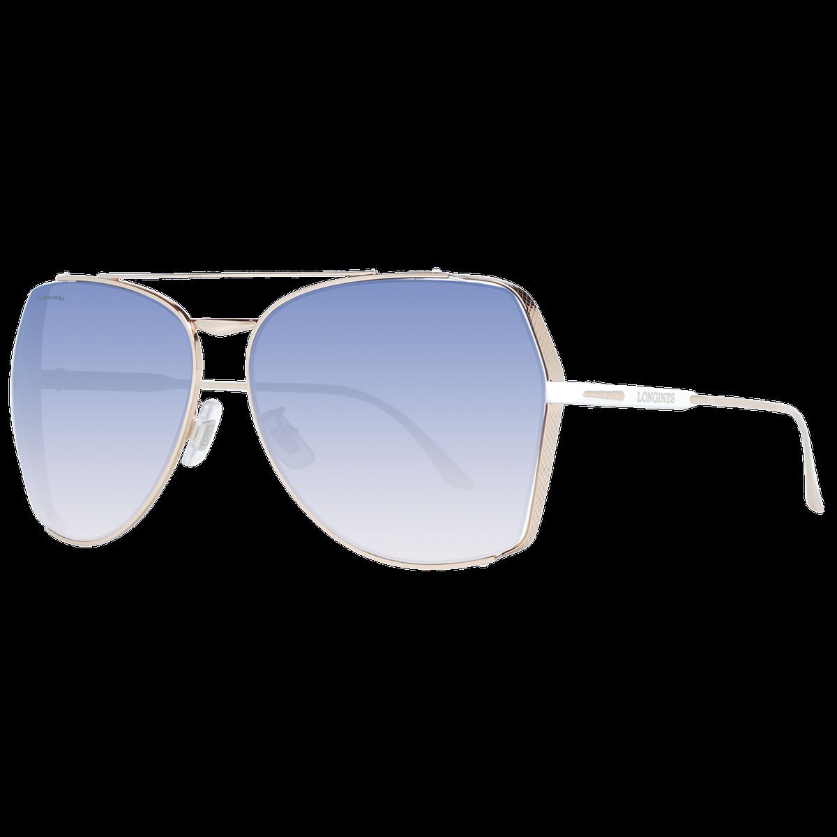 Aviator Sonnenbrille mit blauem Farbverlauf