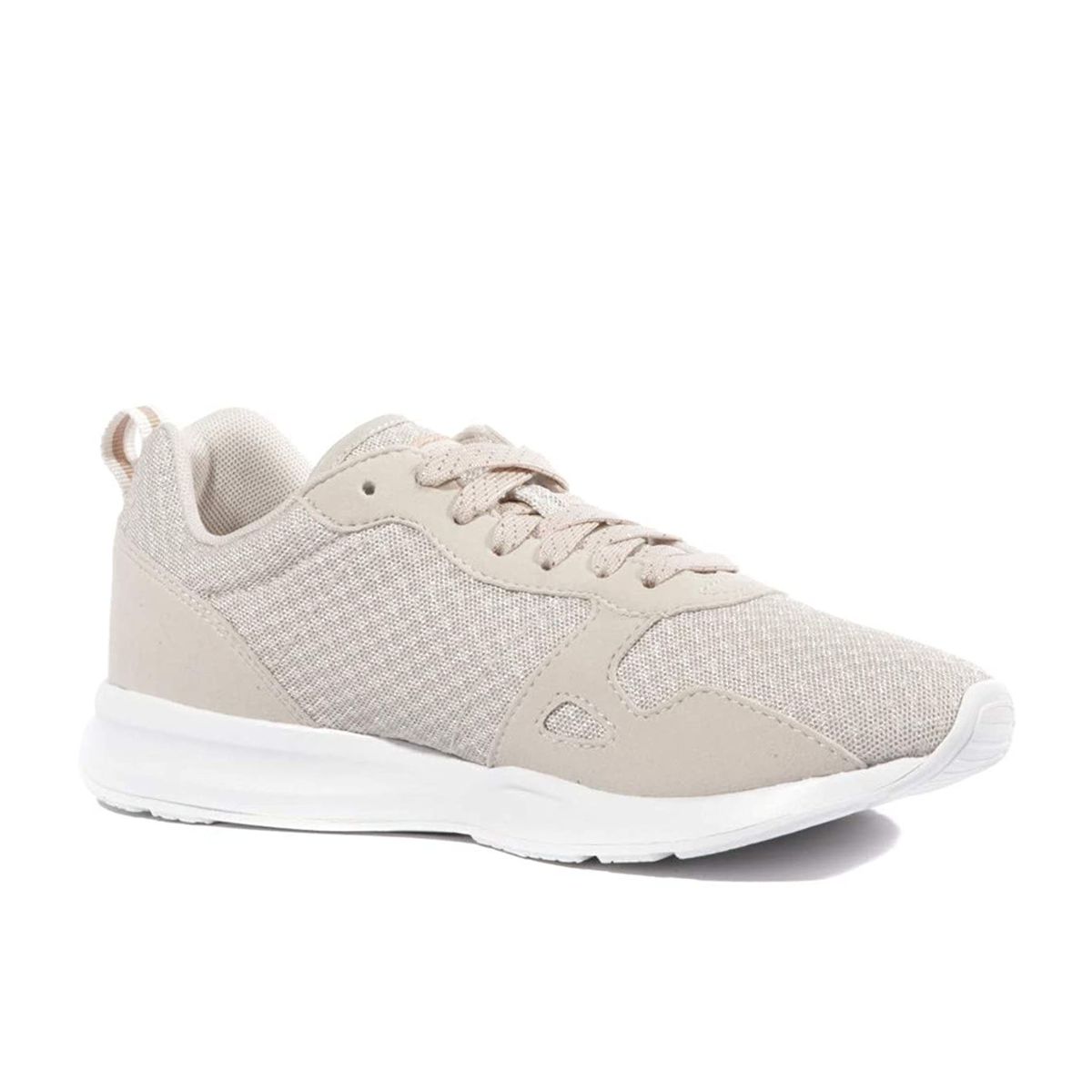 Le Coq Sportif LCS R600 Feminine Mesh Womens Beige Trainer