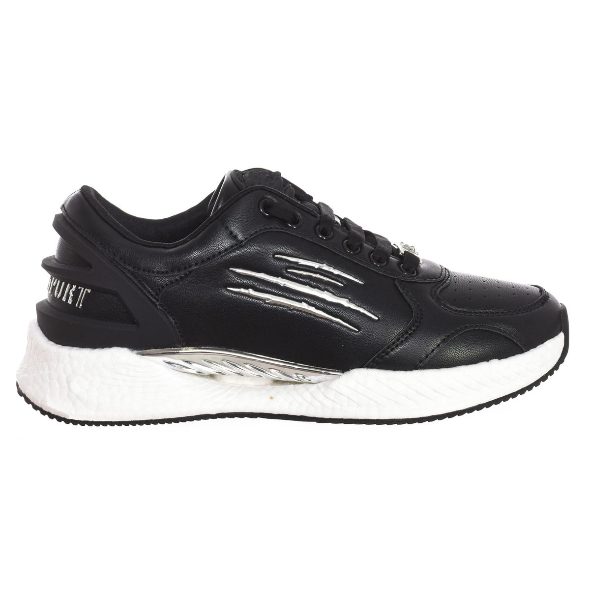 Weiße Sneaker mit Krallendetail