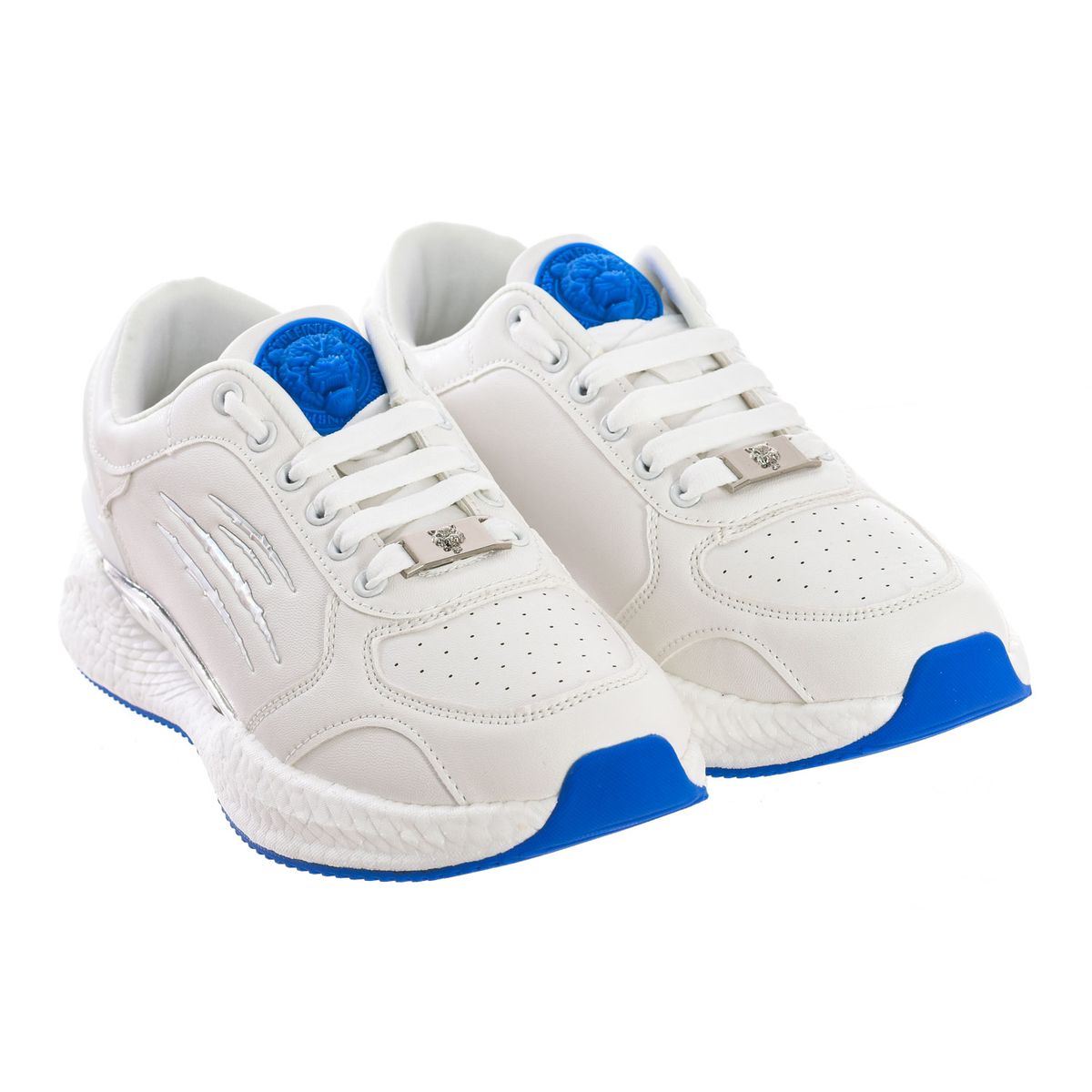 Klobiger Low-Top mit Metallic-Krallen